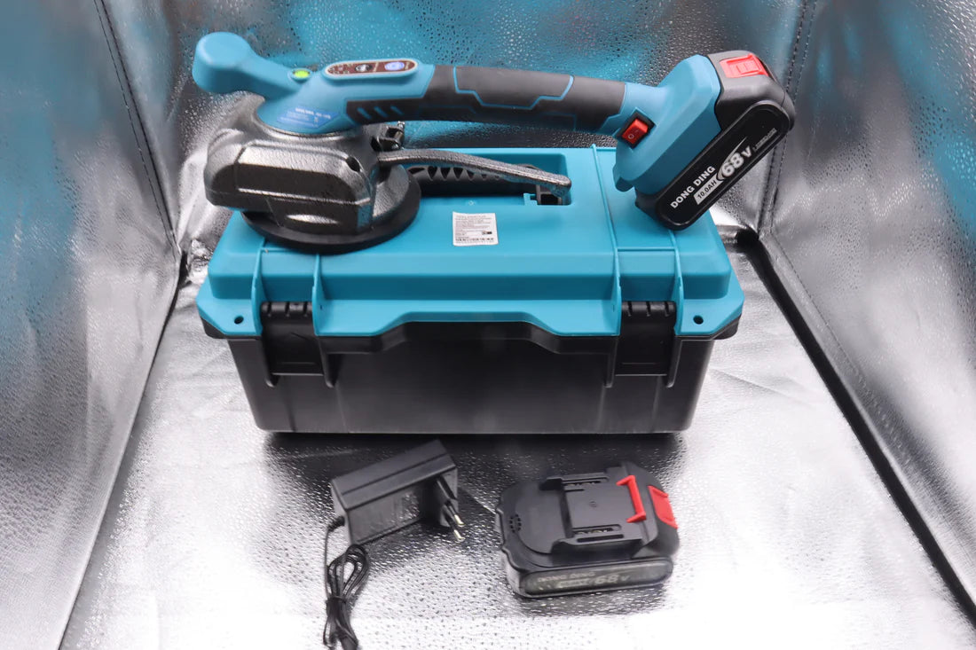 AKUMULATORSKA VAKUUMSKA VIBRACIONA MAŠINA ZA NISLAVANJE PLOČICA