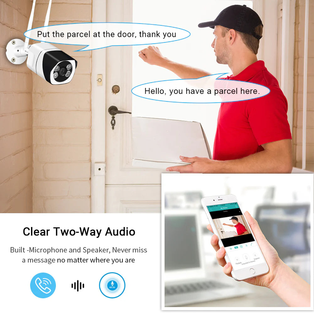 5MP Vodootporna WI-FI IP vanjska kamera