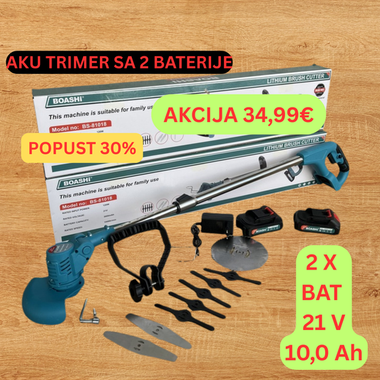 AKU TRIMER SA 2 BATERIJE 10,0 Ah