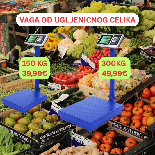 Digitalna platformska vaga od ugljeničnog čelika