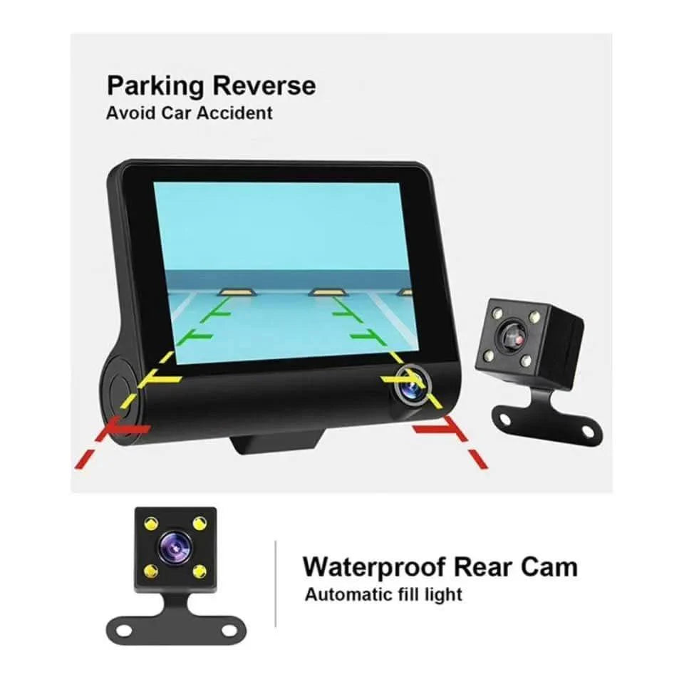 Auto kamera 3 u 1 Auto kamera Full HD unutrasnja i zadnja
