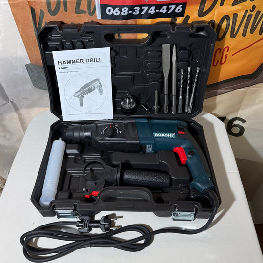 Električna udarna bušilica ( hilti) 800 W (26mm-28mm) 2 GLAVE
