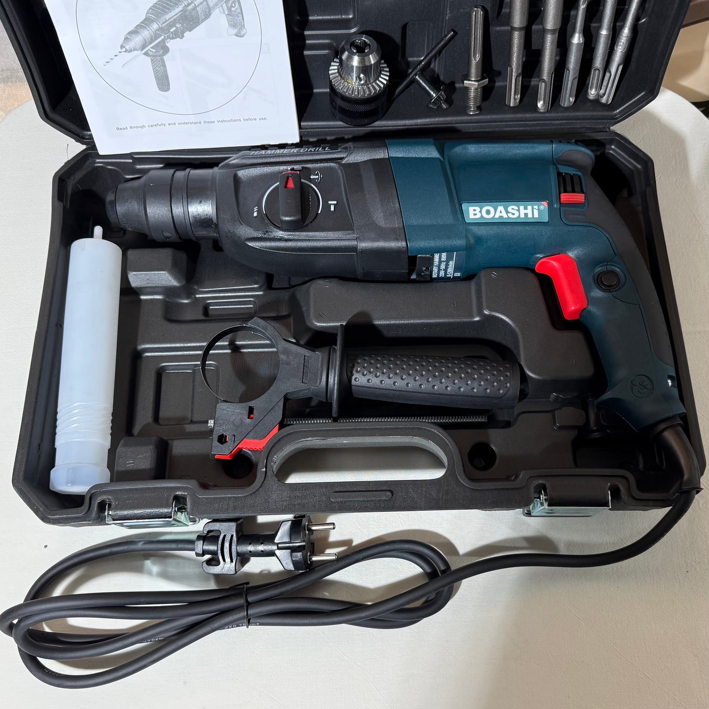 Električna udarna bušilica ( hilti) 800 W (26mm-28mm) 2 GLAVE