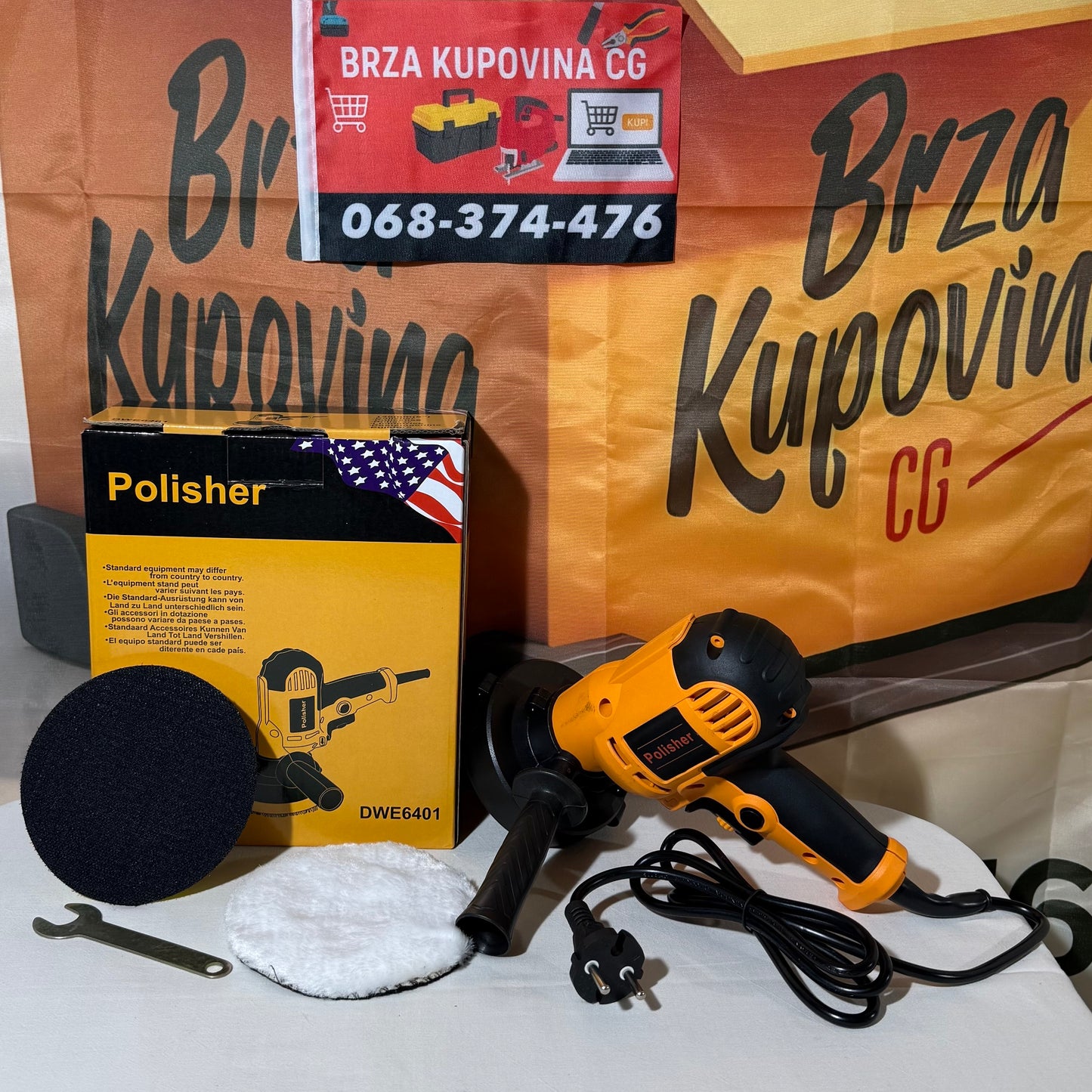 Električna polirka mašina 700W – 125 mm