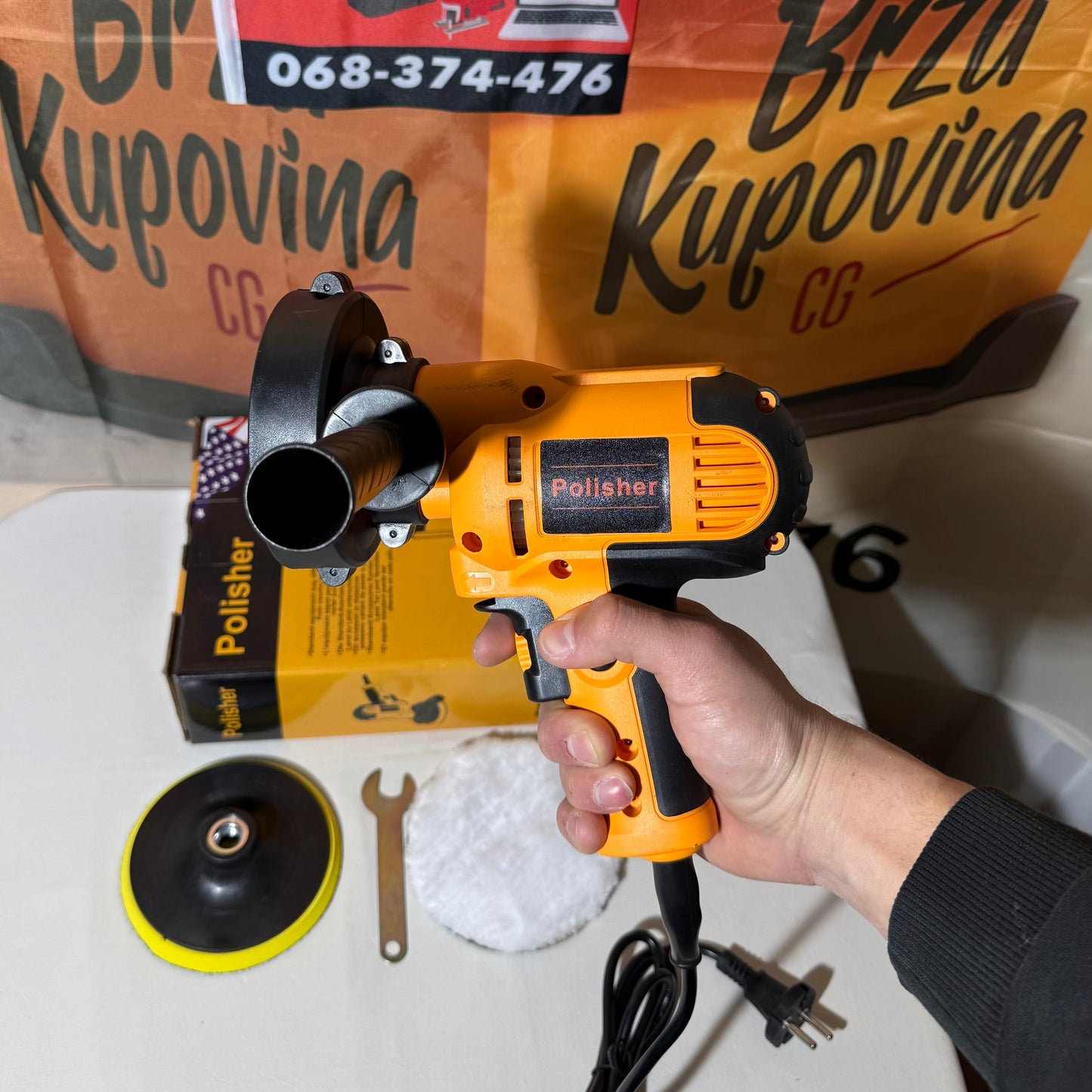 Električna polirka mašina 700W – 125 mm