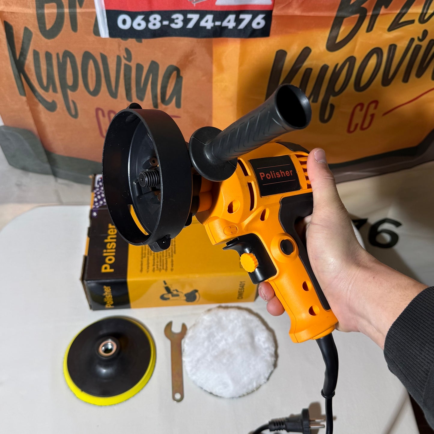 Električna polirka mašina 700W – 125 mm