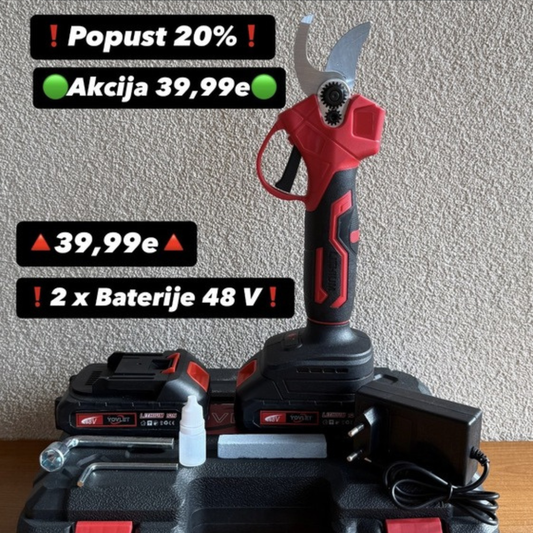 AKU MAKAZE ZA REZANJE VOCA 48V 5 AH