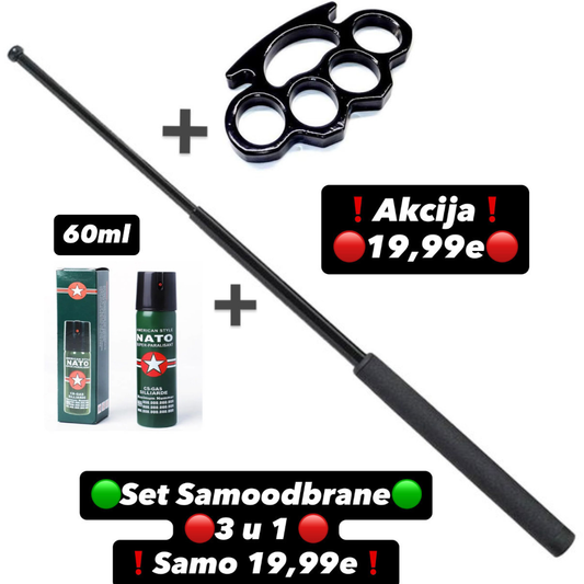 Set za Samoodbranu 3u1