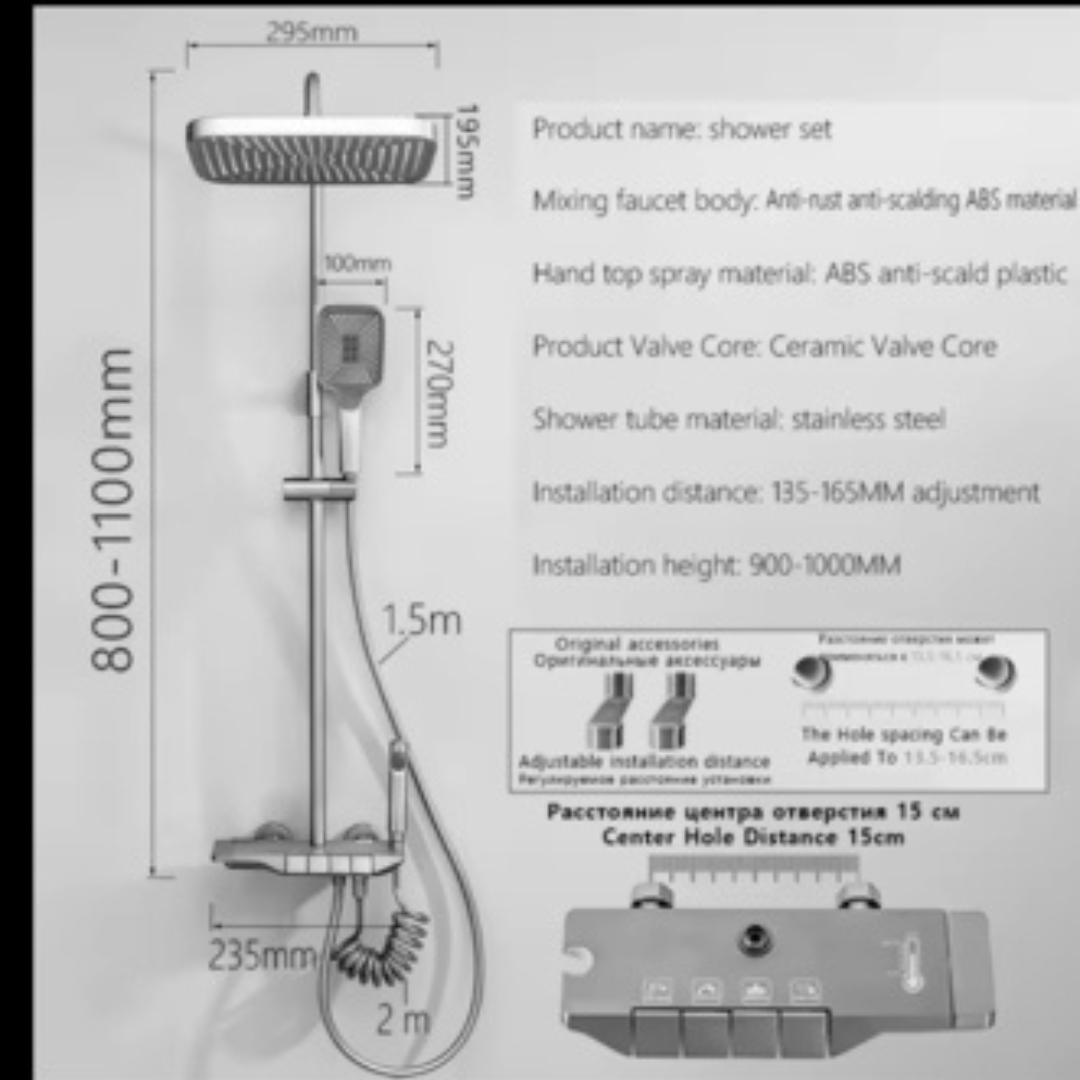 DIGITALNI TUŠ 4 U 1 – PREMIUM SET
