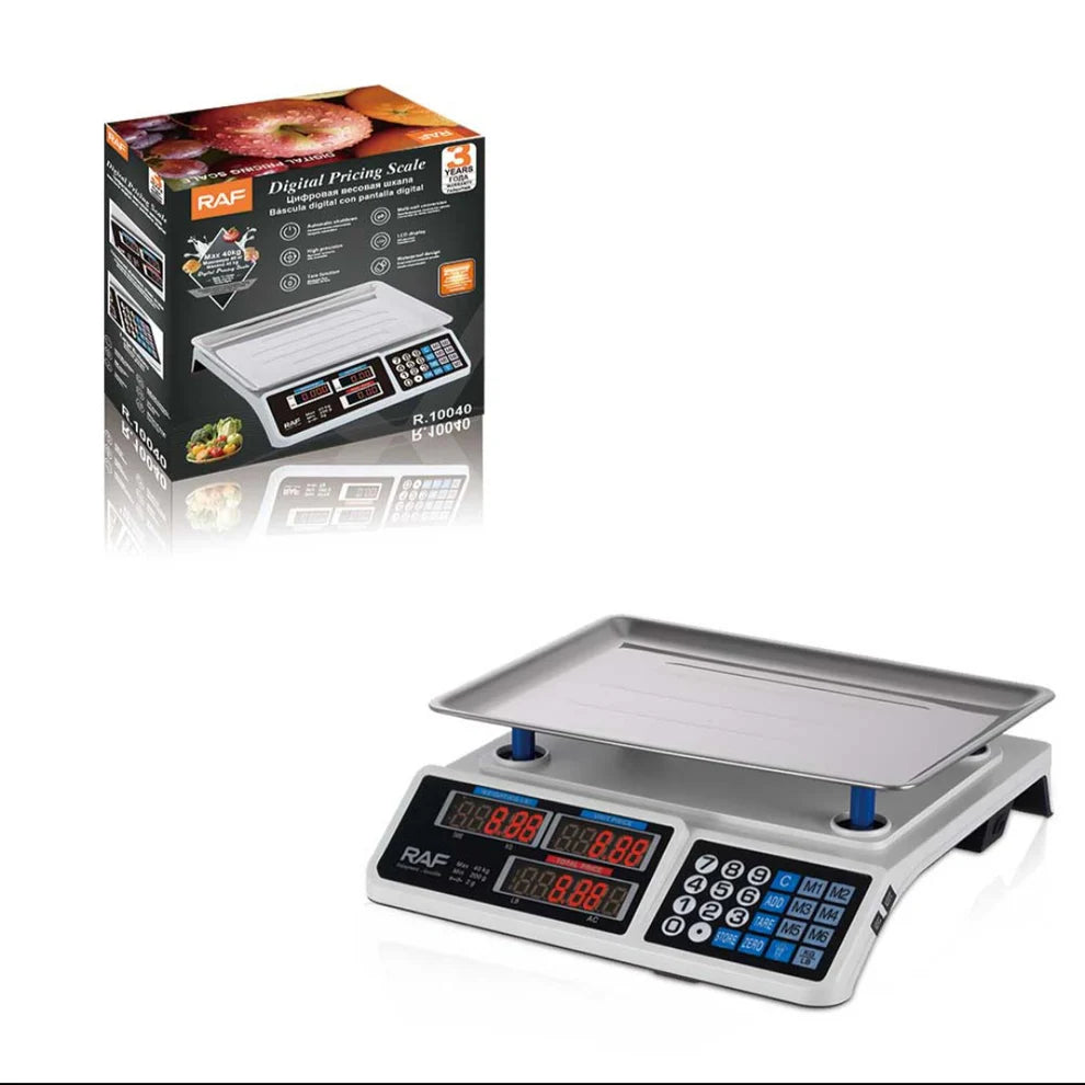 RAF – Profesionalna Digitalna Vaga sa Ekranom (do 40 kg)