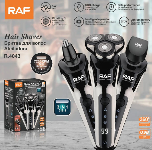 RAF R.4043 – 3 u 1 Električni brijač